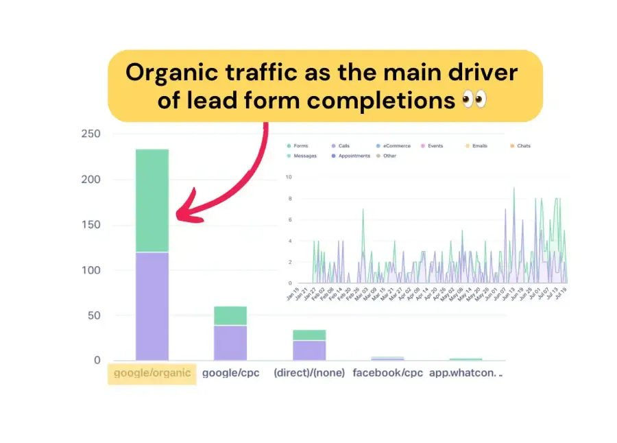 SEO case study results