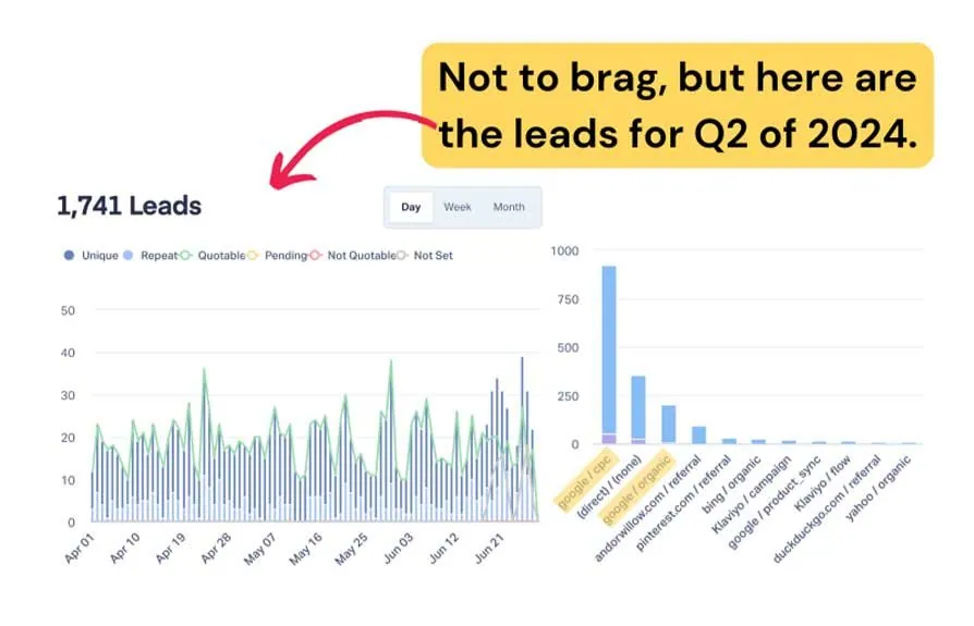 SEO case study results